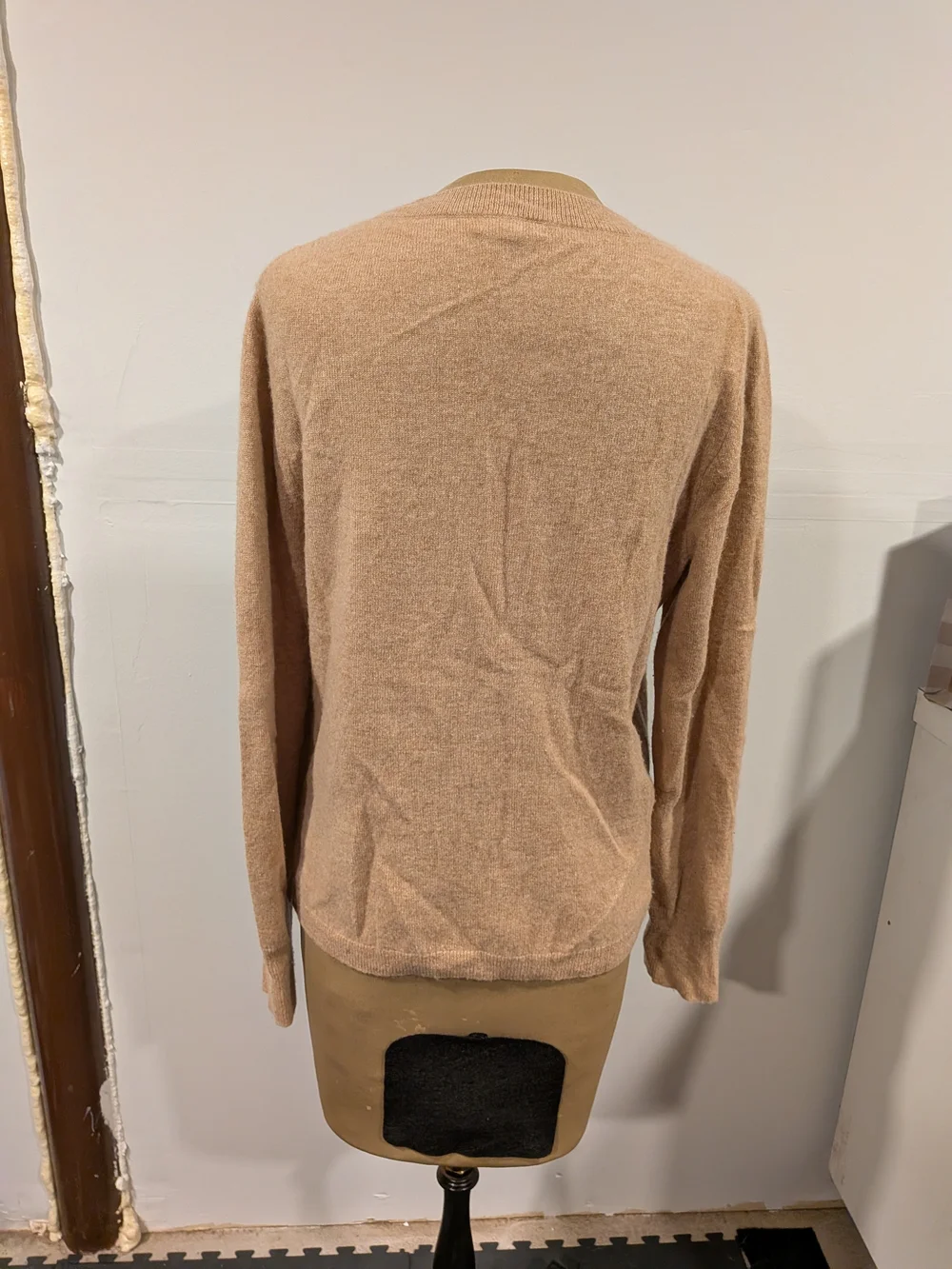 JCrew Cashmere Sweater in Camel